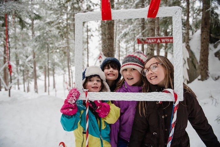  Sea to Sky Gondola: Spirit of Christmas includes many winter and holiday activities, including trail walks and visits with Santa. Photo/Vancouver Courier