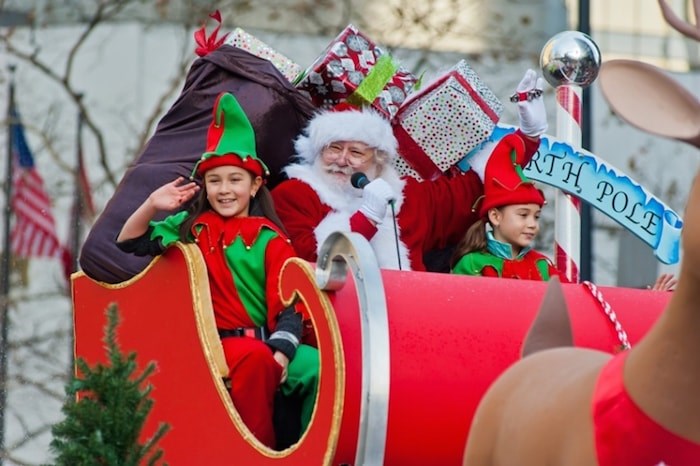  The annual Santa Claus Parade takes place in downtown Vancouver Dec. 3