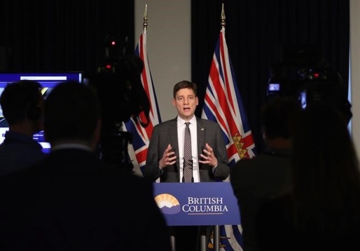  Attorney General David Eby speaks to media during a press conference at Legislature in Victoria, B.C., on Thursday, November 23, 2017. Eby announced plans Tuesday aimed at deterring people from texting or talking on a cellphone while behind the wheel. THE CANADIAN PRESS/Chad Hipolito