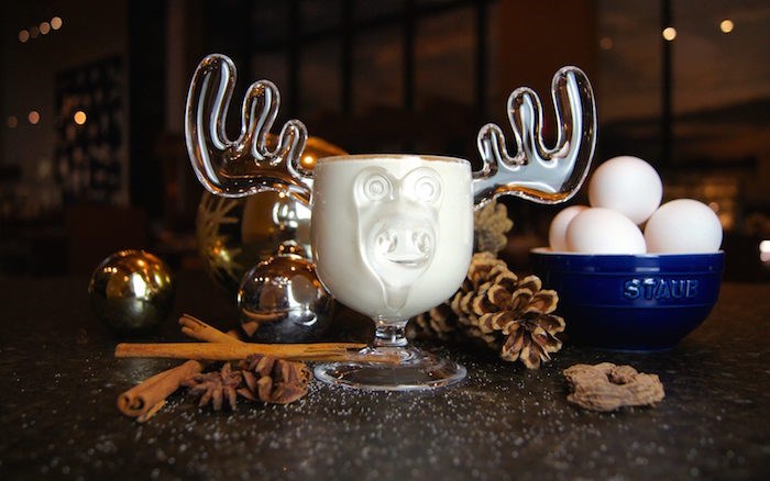  Cog Nog in a Moose Mug (Photo courtesy YEW seafood + bar)