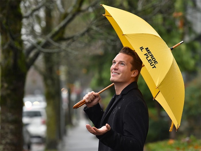  Glyn Lewis runs Kent Street Apparel out of his home in Mount Pleasant. Photo Dan Toulgoet