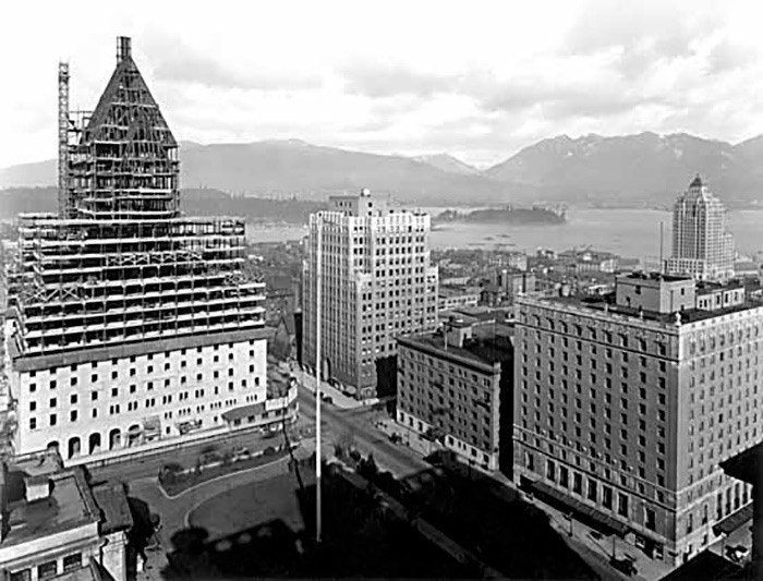  Hotel Vancouver II and III. Photo: Leonard Frank. VPL Number: 8909.