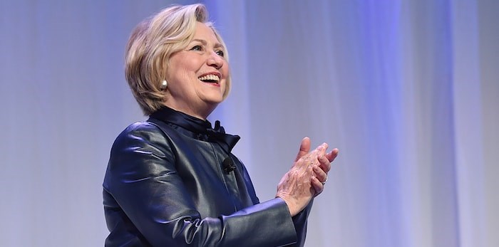  Hillary Rodham Clinton spoke at the Vancouver Convention Centre Wednesday December 13, 2017. Tickets ranged in price from $75 to $1,500 which included a copy of her latest book. 5200 people attended, it was a sold out event. Photo by Dan Toulgoet