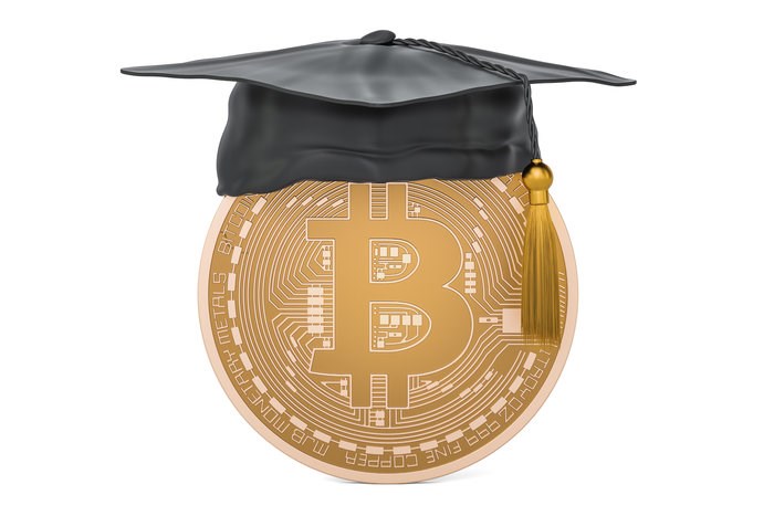  Bitcoin graduation / Shutterstock