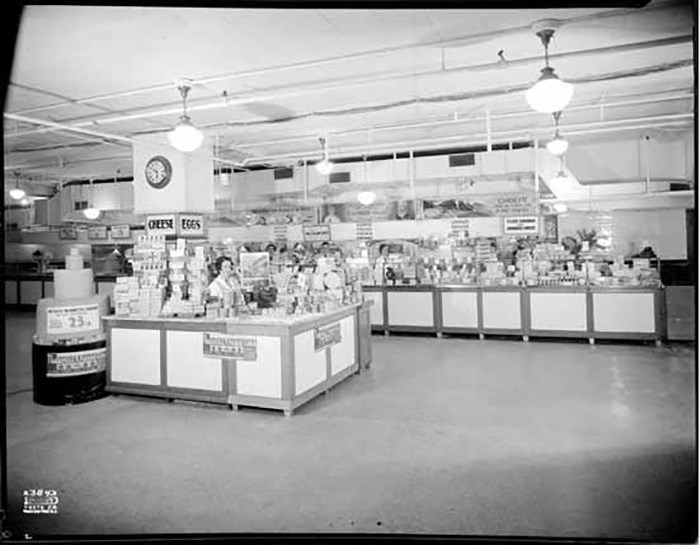  Woodward's Food Floor. Photo: VPL Archives, Item: 24699