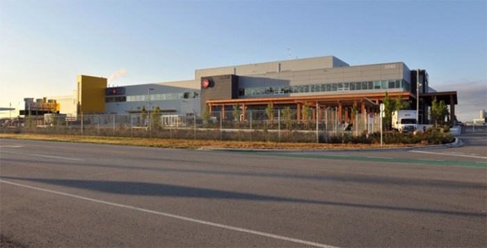  The Canada Post sorting facility on Sea Island