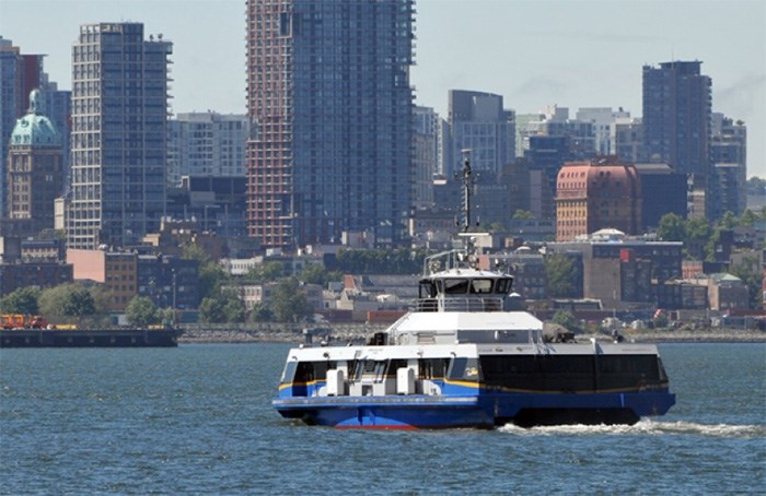  The SeaBus departs North Vancouver making its way to Waterfront Station. file photo North Shore News