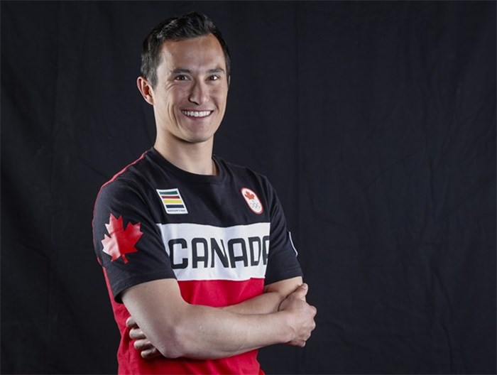  Canadian figure skater Patrick Chan poses for a photo at the Olympic Summit in Calgary, Alta., Saturday, June 3, 2017. THE CANADIAN PRESS/Jeff McIntosh