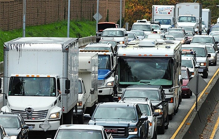  Addressing traffic gridlock is one of the goals of the mobility pricing commission. file photo Mike Wakefield