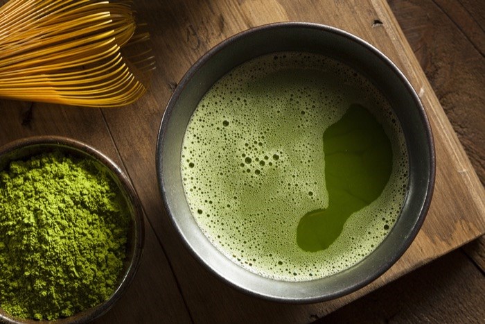  Matcha green tea/Shutterstock