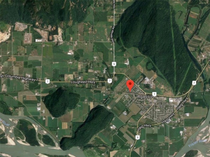  Agassiz is a small farming community located about 97 kilometres east of Vancouver.