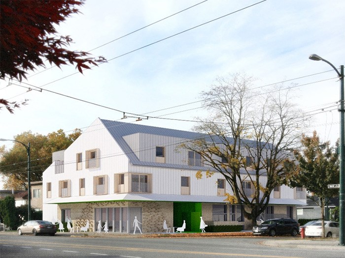  A community open house about the cohousing lite project is scheduled for Feb. 1. Rendering courtesy Marianne Amodio Architecture Studio