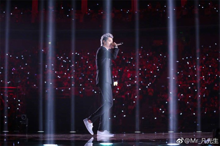  Richmond artist Kris Wu first Chinese Super Bowl performer. Image courtesy Kris Wu Weibo