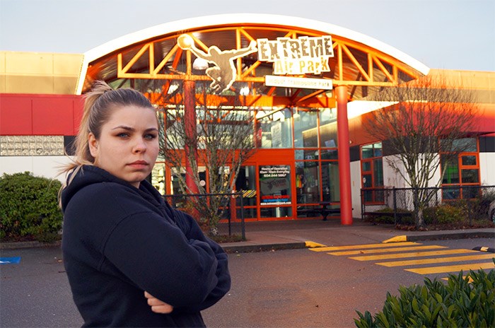  Former Extreme Air Park employee Michelle Cooper says she offered to receive first aid training but never received it. During her time there she was unaware of any advanced first aid-certified employees who could handle spinal cord injuries and perform CPR. Graeme Wood photo
