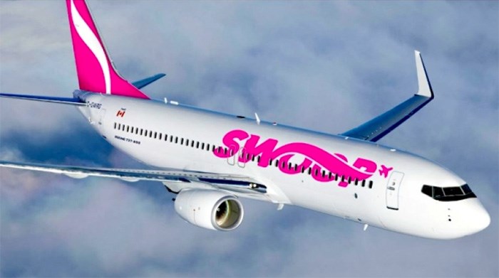  Swoop offers a number of deals for its Pack-and-Go Sale that start for as little as $59 CAD. Photo: WestJet 