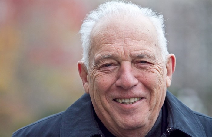  Former premier Dave Barrett in 2010   Photograph By DEBRA BRASH, Times Colonist