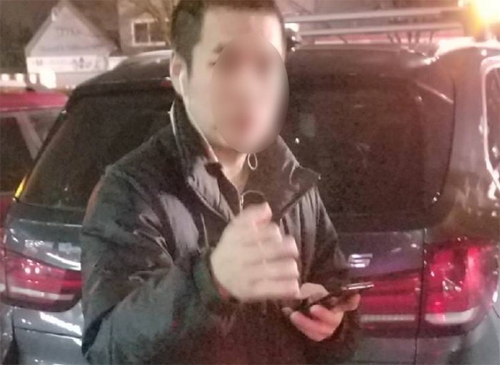  Social media flooded with ‘insurance fraudster’ at parking lots in Richmond and Burnaby. Image/ Vanpeople
