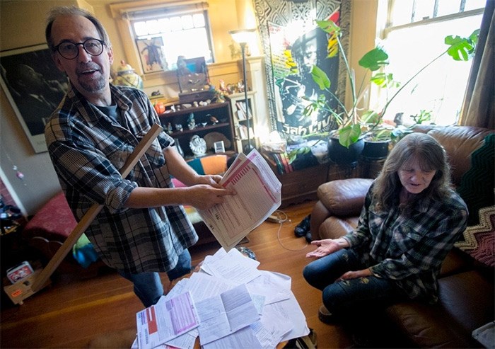  Bonnie and Danny Sabados at home. Bonnie Sabados says she was prepared to go to jail when she refused to fill out her census form. Now she faces only a $500 fine.