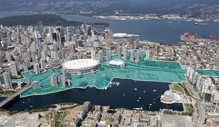  City council approved Tuesday a plan to transform the 58 hectares that comprises the Northeast False Creek lands, which will require the demolition of the Georgia and Dunsmuir viaducts.