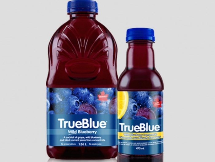  Leading Brands' TrueBlue line of blueberry, blackberry and other juices was very popular a decade ago | Leading Brands
