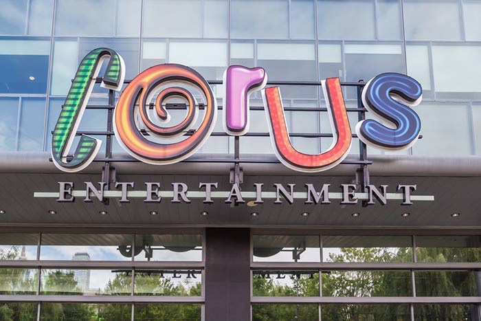  Corus Entertainment headquarters in Toronto. Shutterstock