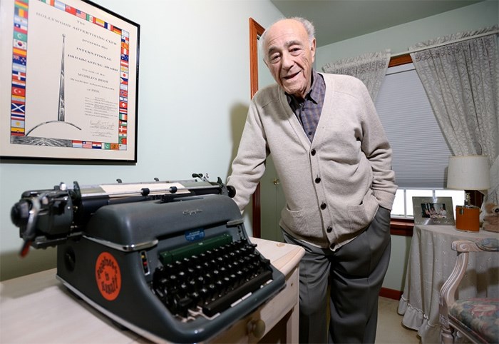  A lasting legacy: Tony Antonias wrote the iconic $1.49 Day jingle for Woodward’s Department Stores 60 years ago. He’s inviting community members to help him celebrate the milestone at a short reception taking place at city hall on Monday, Feb. 19.