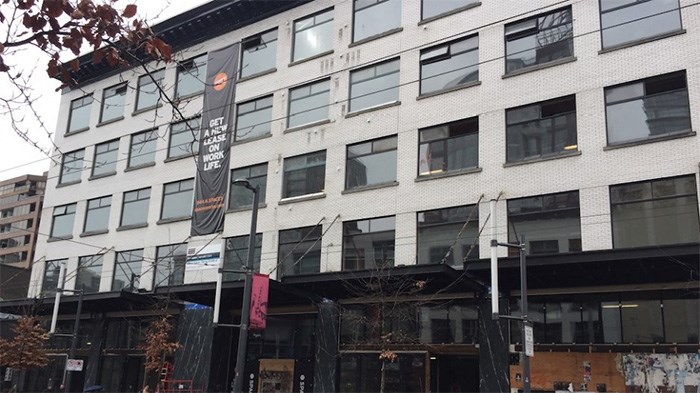  Bonnis Properties has been renovating its building at 929 Granville Street, which once housed Tom Lee Music | Bonnis Properties