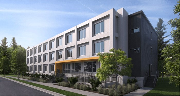 Proposed 40-unit modular housing for homeless in Richmond