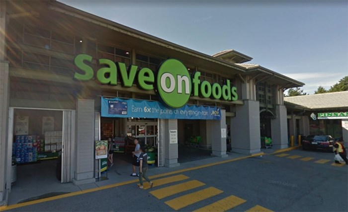  While Richmond's Save On Foods at Terra Nova does not offer delivery, many other local stores are starting to offer online shopping and delivery options. Image: Google Maps Streetview