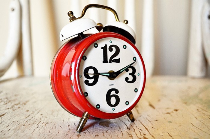  Clocks in B.C. will fall back one hour on Sunday as the province shifts to Standard Time. Photo: Clock/Shutterstock