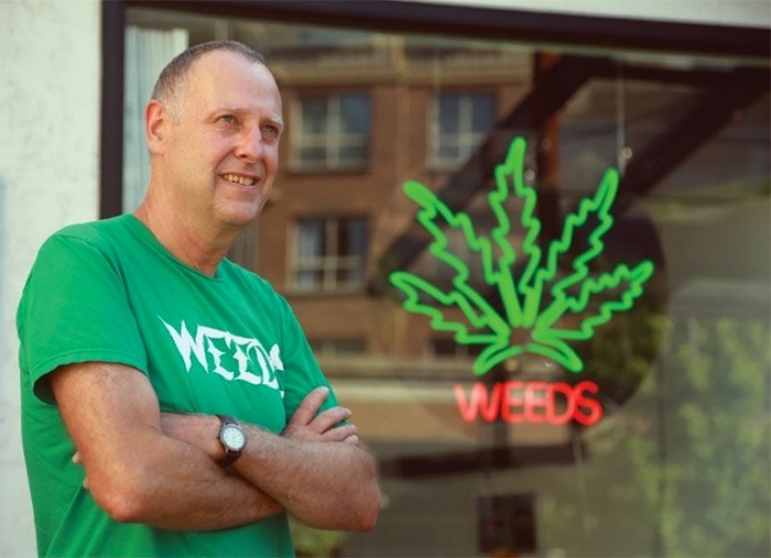  Weeds on Marine owner Michael Wuest expressed surprise that city council plans to pursue pot shops in court. file photo Lisa King, North Shore News