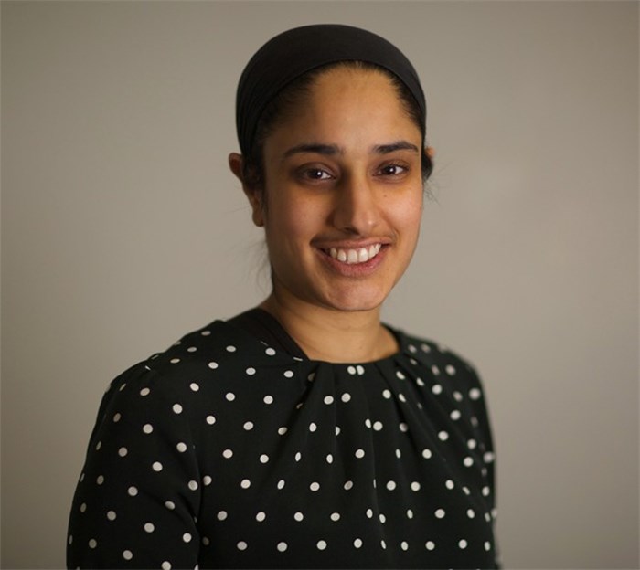  Jaspreet Bal, an educator and member of the board of directors of the Sikh Feminist Research Institute, is pictured in a handout photo. Jaspreet Bal was eating lunch with friends in rural Ontario when she says a 