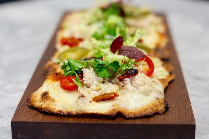  Crab flatbread (Lindsay William-Ross/Vancouver Is Awesome)