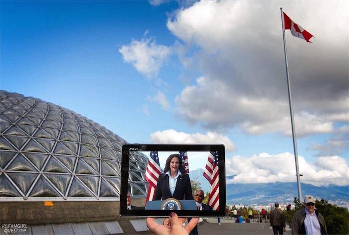  Supergirl at Bloedel Conservatory (