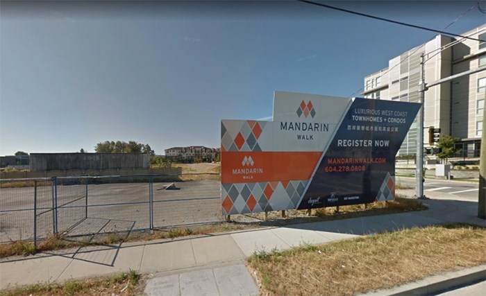  Mandarin Walk at Stolberg and Cambie failed to launch and left an investor using numbered companies to purchase 10 townhouses with a returned deposit.