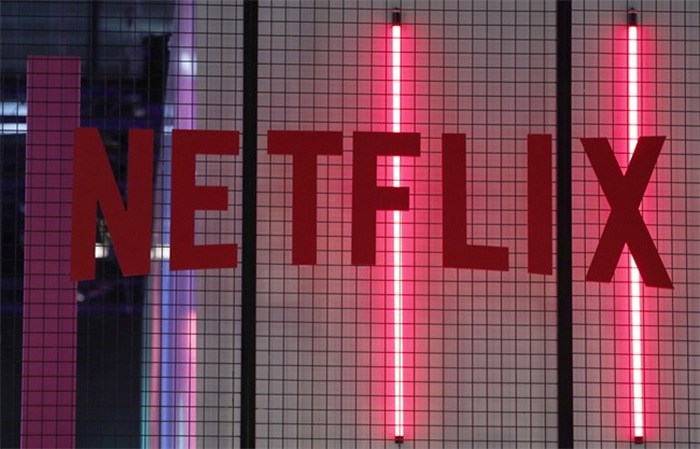  The logo of American entertainment company Netflix is pictured at the Paris games week in Paris, Saturday, Nov. 4, 2017. One in four anglophone Canadians have cut the cord and no longer pay for a traditional TV service, while just over half are Netflix users, according to a report by the Media Technology Monitor.THE CANADIAN PRESS/AP/Christophe Ena