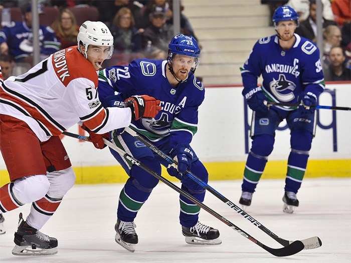  Henrik and Daniel Sedin are playing their final home game tonight at Rogers Arena.