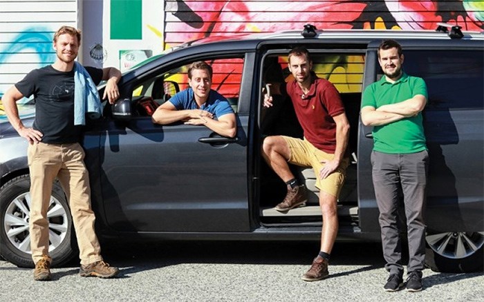  The Poparide team wants Sea to Sky drivers to consider offering passengers a lift.