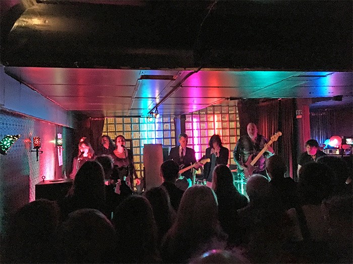  The glow of the Penthouse’s famous neon sign helped light the stage where Slow performed for 10 nights to captivated audiences. Photo Grant Lawrence