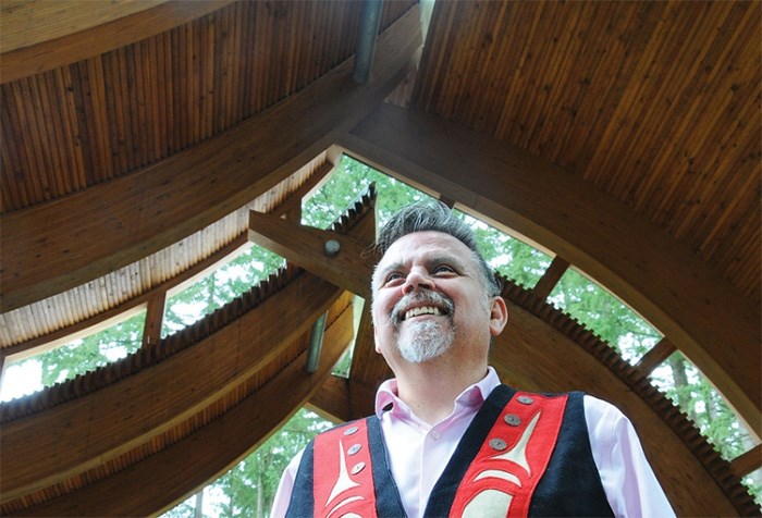  Capilano University First Nations adviser David Kirk is set to welcome Indigenous students to University One for Aboriginal Learners. The CapU program is designed to provide fundamental academic skills training to Indigenous students. photo Cindy Goodman, North Shore News