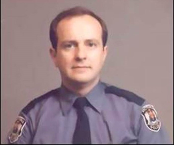  A police officer Const. Ian Jordan in Victoria has died after spending 30 years in a coma following an on-duty car crash. Jordan was racing to the scene of a break-and-enter when his car collided with another police vehicle early on Sept. 22, 1987. THE CANADIA PRESS/HO-Victoria Police Department 