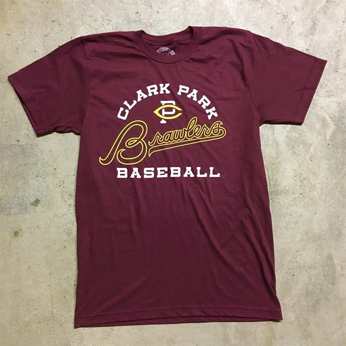  One of the t-shirts now available from the East Van Baseball League