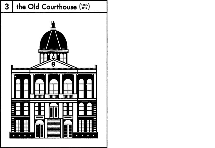  3. the Old Courthouse (1888-1912, occupied Victoria Square for a brief 24 years)