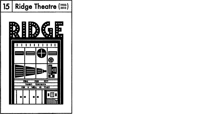 15. Ridge Theatre (1950-2013, 