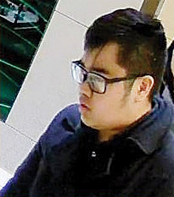  Police are looking for this man, who is accused of using a fake bank draft to buy a really expensive watch. photo supplied