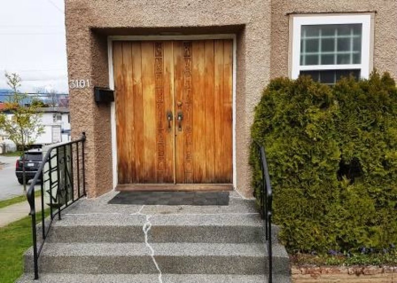  Vancouver police are looking for information after someone secured the doors at Standard Holiness Church from the outside while parishioners were inside for weekly prayers. Photo Vancouver Police Department