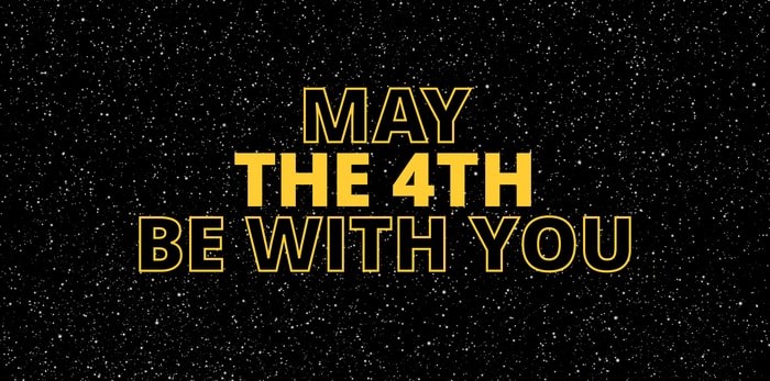  May the 4th Be With You/Shutterstock