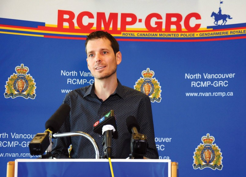  North Vancouver's Brian Counihan saved a fellow passenger's life on the SeaBus by performing CPR. photo Cindy Goodman, North Shore News