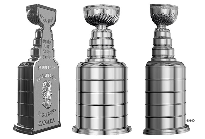 You can now buy your own mini, fine silver, half-Stanley Cup while 