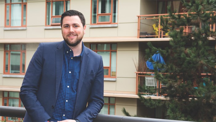  Sean Burke, chief operating officer for the Vancouver-based equity crowdfunding financial technology company FrontFundr: millennials are highly tuned into the world of socially responsible investing?|?Chung Chow